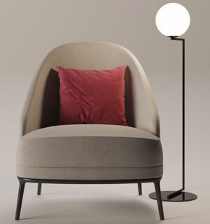 Wood Annabel Chair